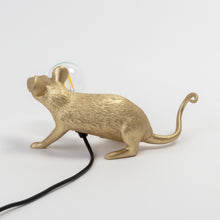 Load image into Gallery viewer, MOUSE LAMP LOP-GOLD-EX

