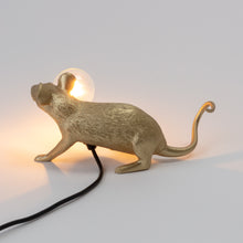 Load image into Gallery viewer, MOUSE LAMP LOP-GOLD-EX
