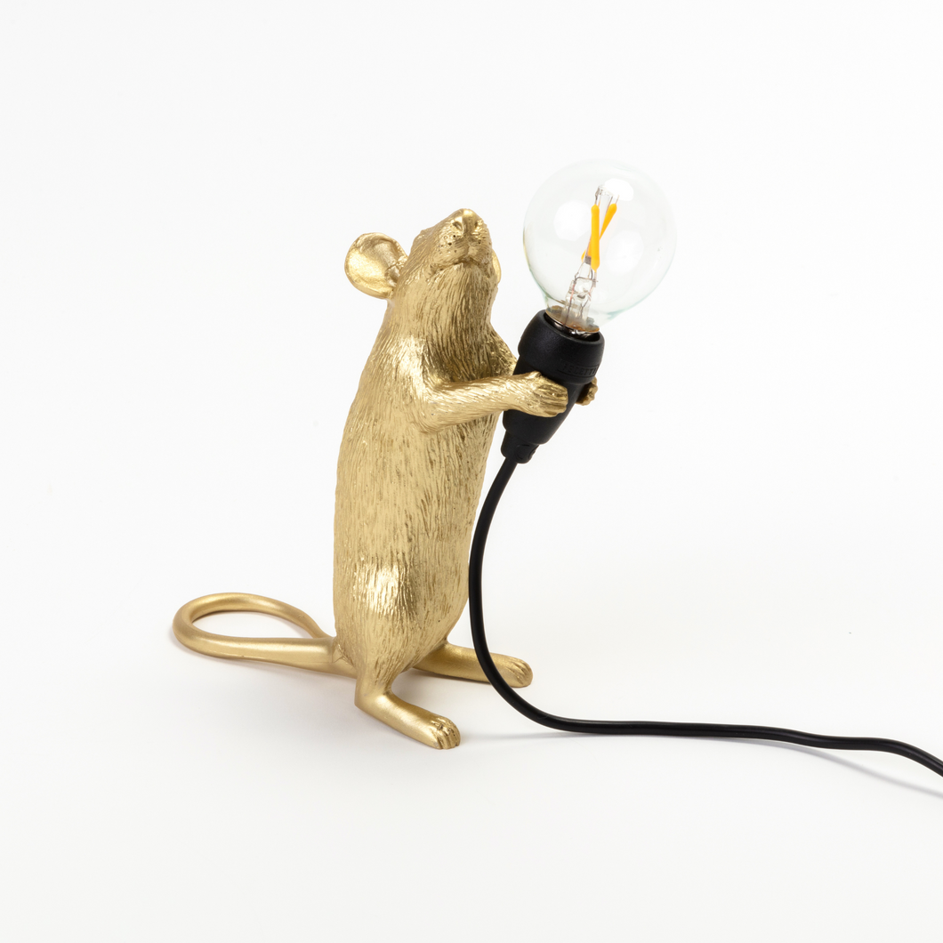MOUSE LAMP STEP-GOLD-EX