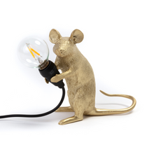 Load image into Gallery viewer, MOUSE LAMP MAC-GOLD-US
