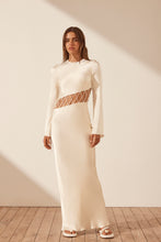 Load image into Gallery viewer, ARIENZO ASYMMETRICAL LACE UP MAXI DRESS
