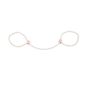 Load image into Gallery viewer, PEARL HANDCUFFS WHITE
