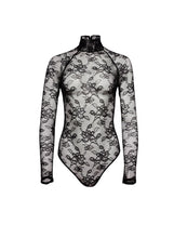 Load image into Gallery viewer, HIGH NECK LACE BODYSUIT

