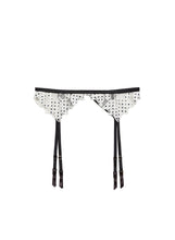 Load image into Gallery viewer, LILY EMBROIDERY GARTER BELT
