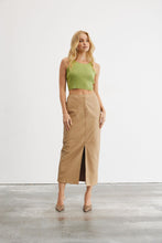 Load image into Gallery viewer, “ASCEND” PU MAXI SKIRT
