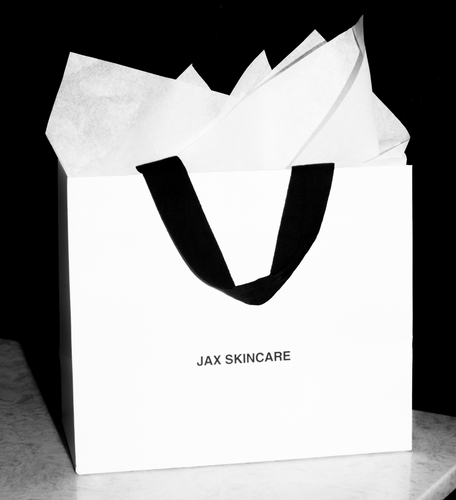 Jax Skincare GIFT BAG. Includes bag and tissue paper.